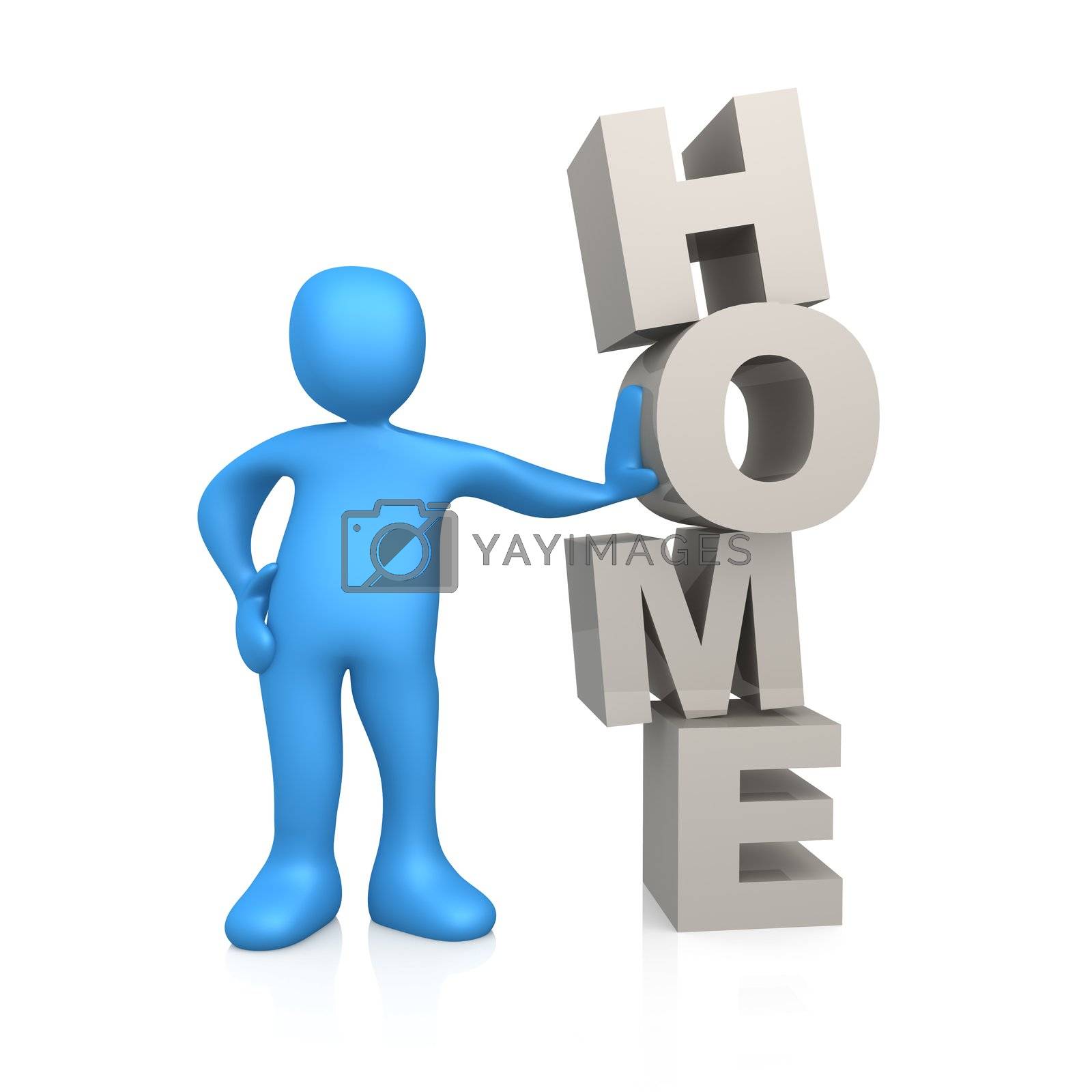 Royalty free image of Home by 3pod