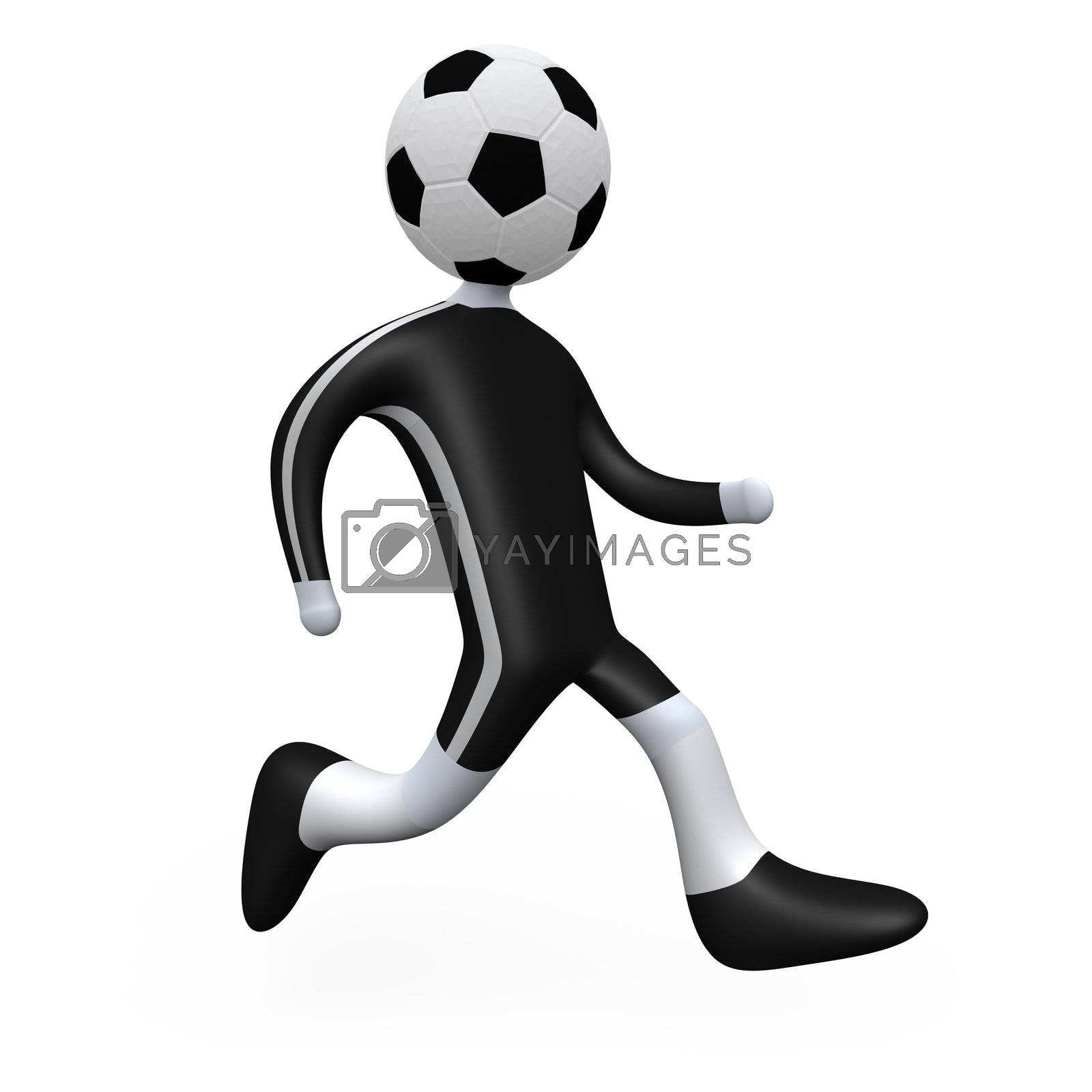 Royalty free image of Football Player by 3pod