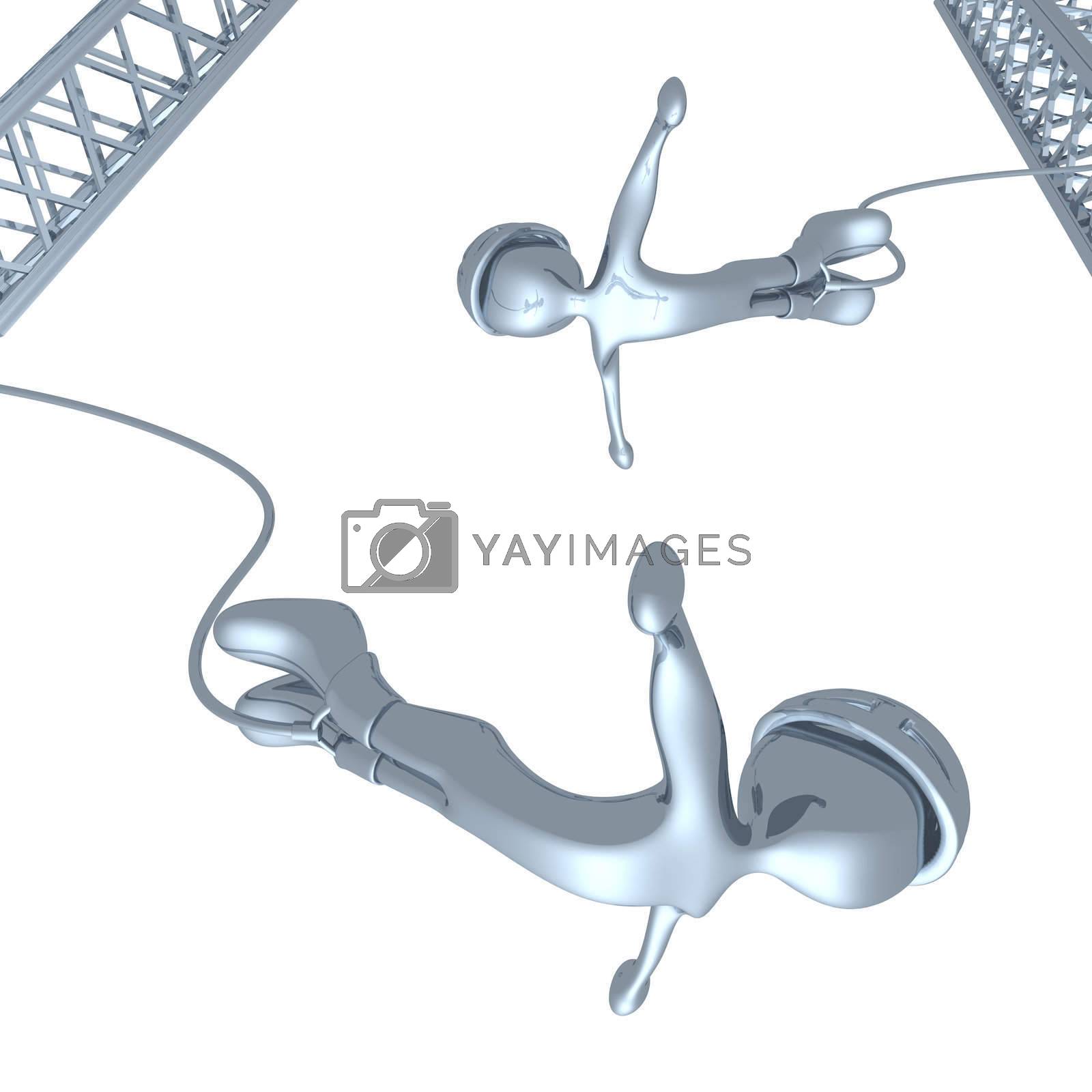 Royalty free image of Bungee Jumping by 3pod