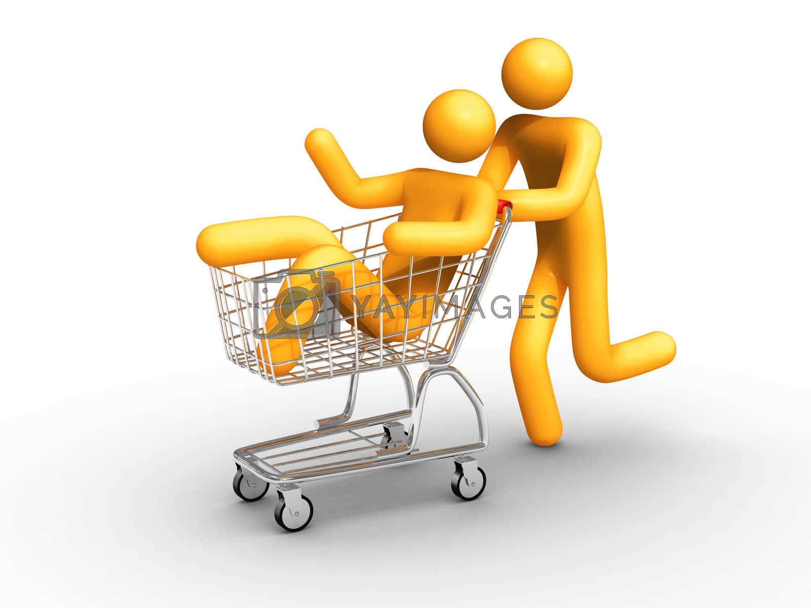 Royalty free image of Shopping by ayzek