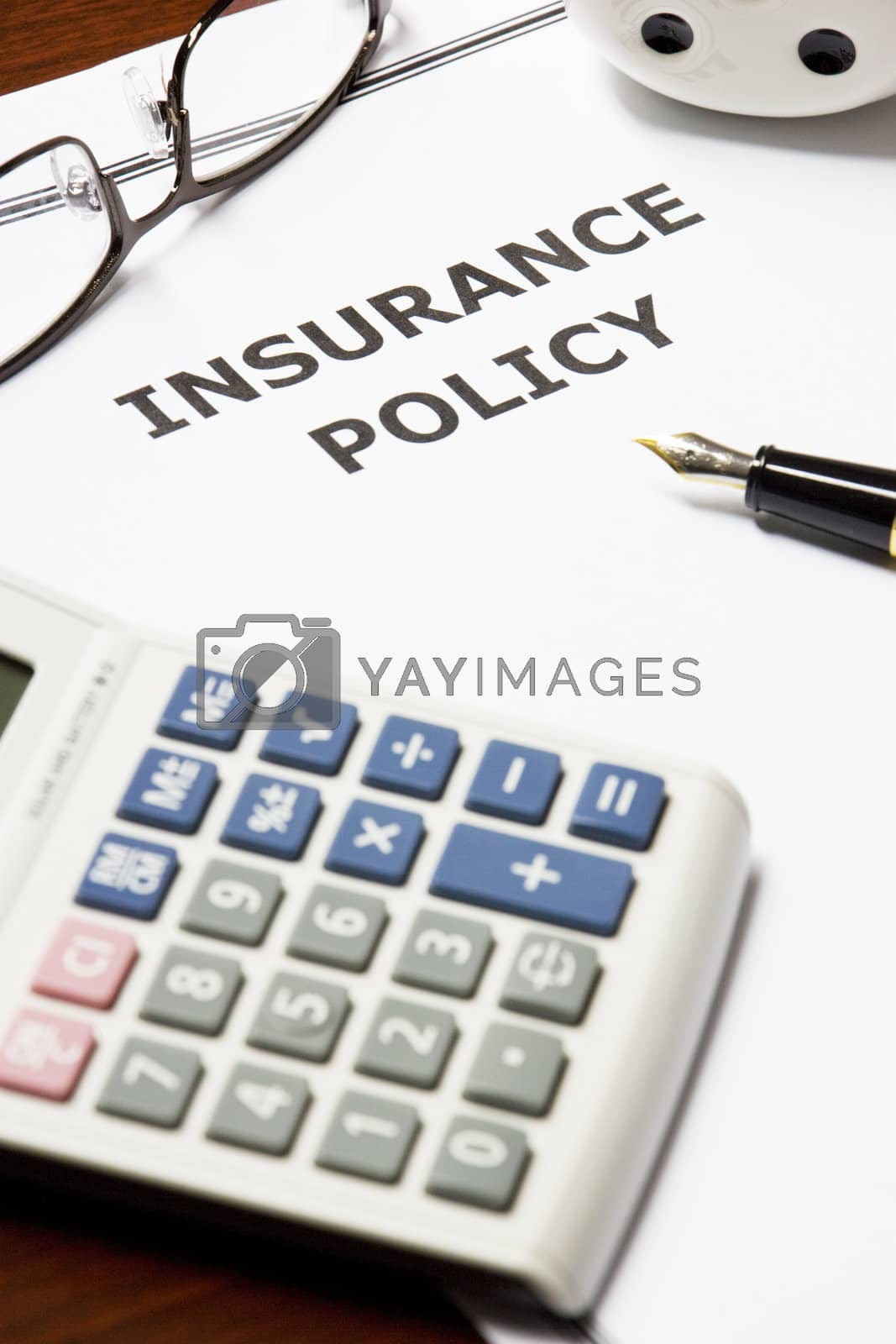 Royalty free image of Insurance Policy by shariffc