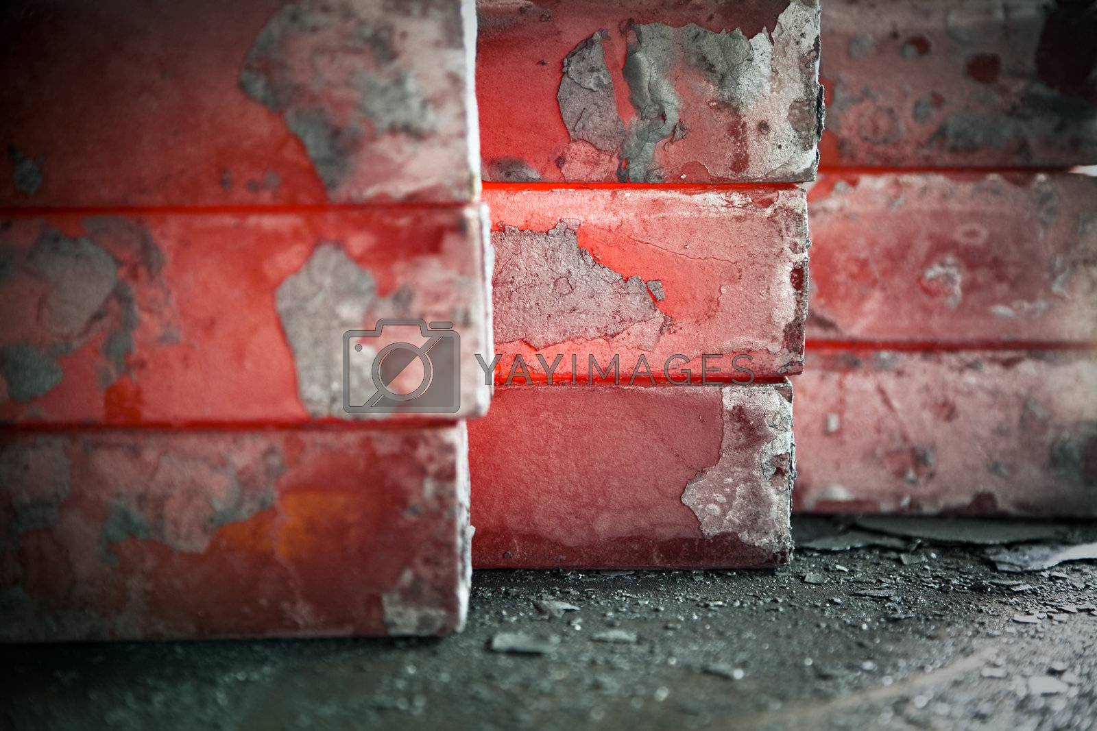 Royalty free image of iron blocks by diego_cervo