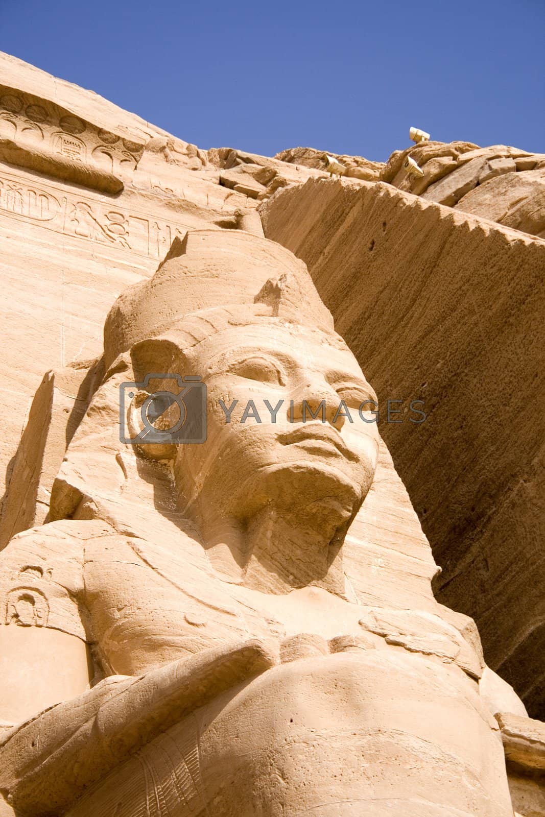 Royalty free image of The Great Temple of Abu Simbel by shariffc
