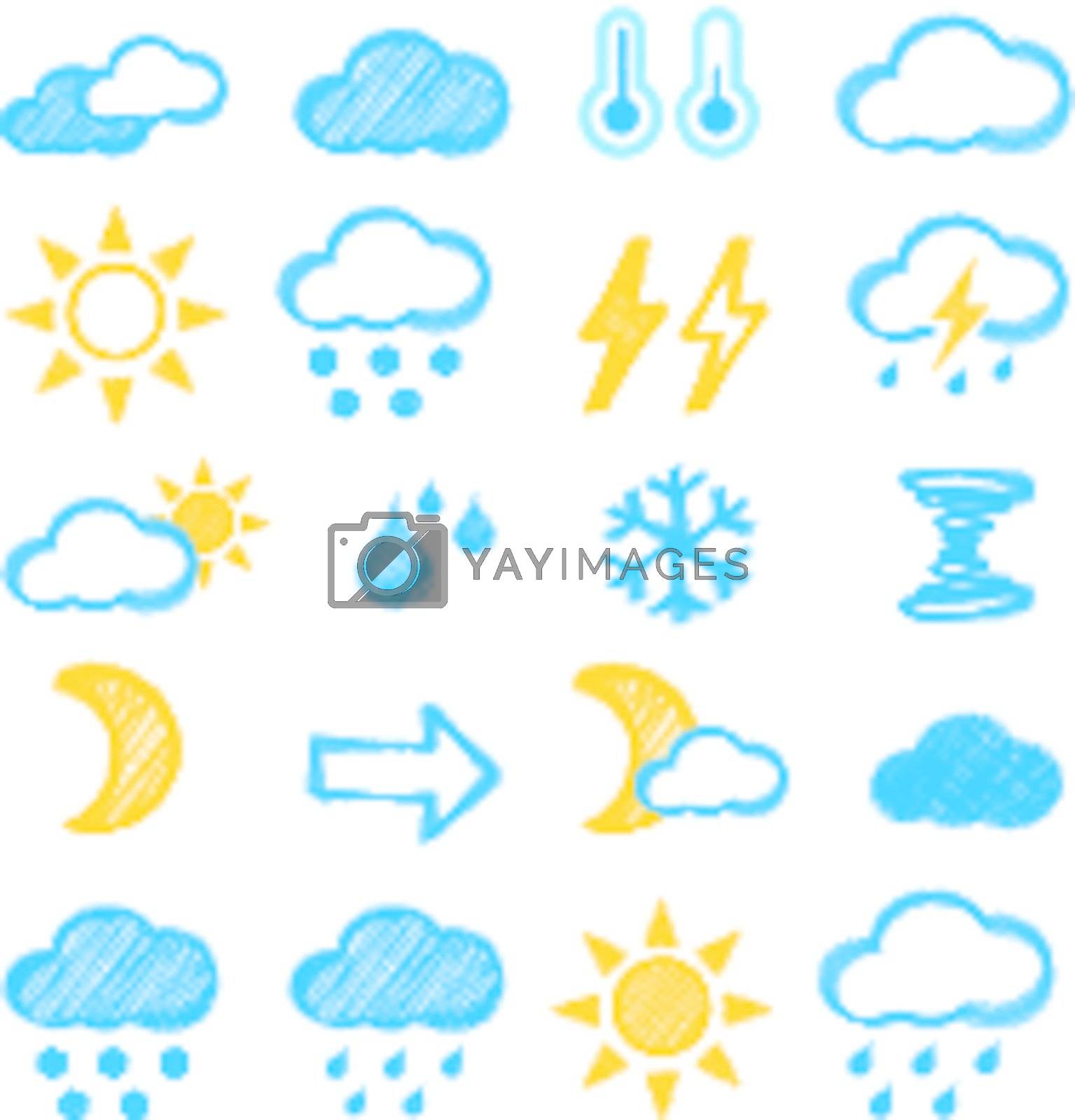 Royalty free image of Weather icon by sermax55