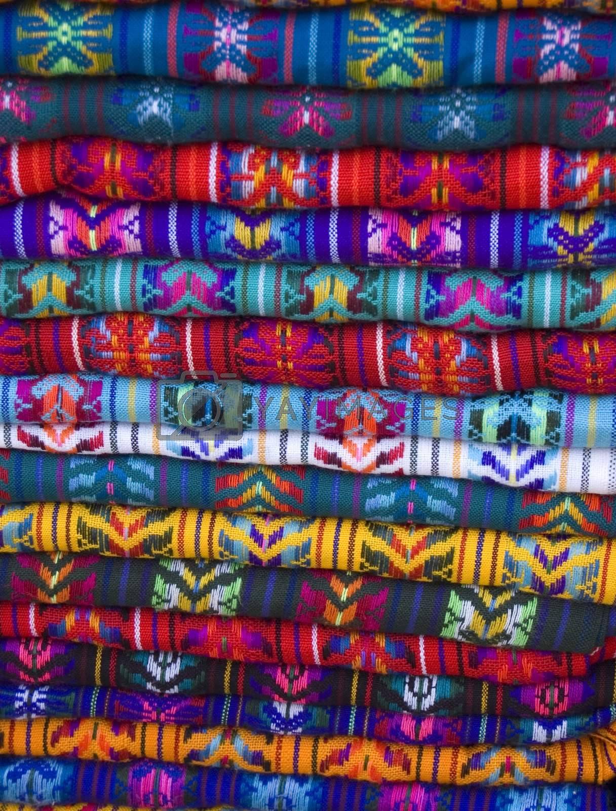 Royalty free image of Mayan Blankets 2 by jorgeinthewater