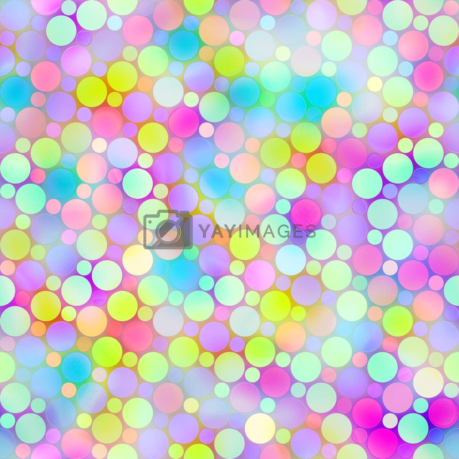 Royalty free image of festive bubbles pattern by weknow