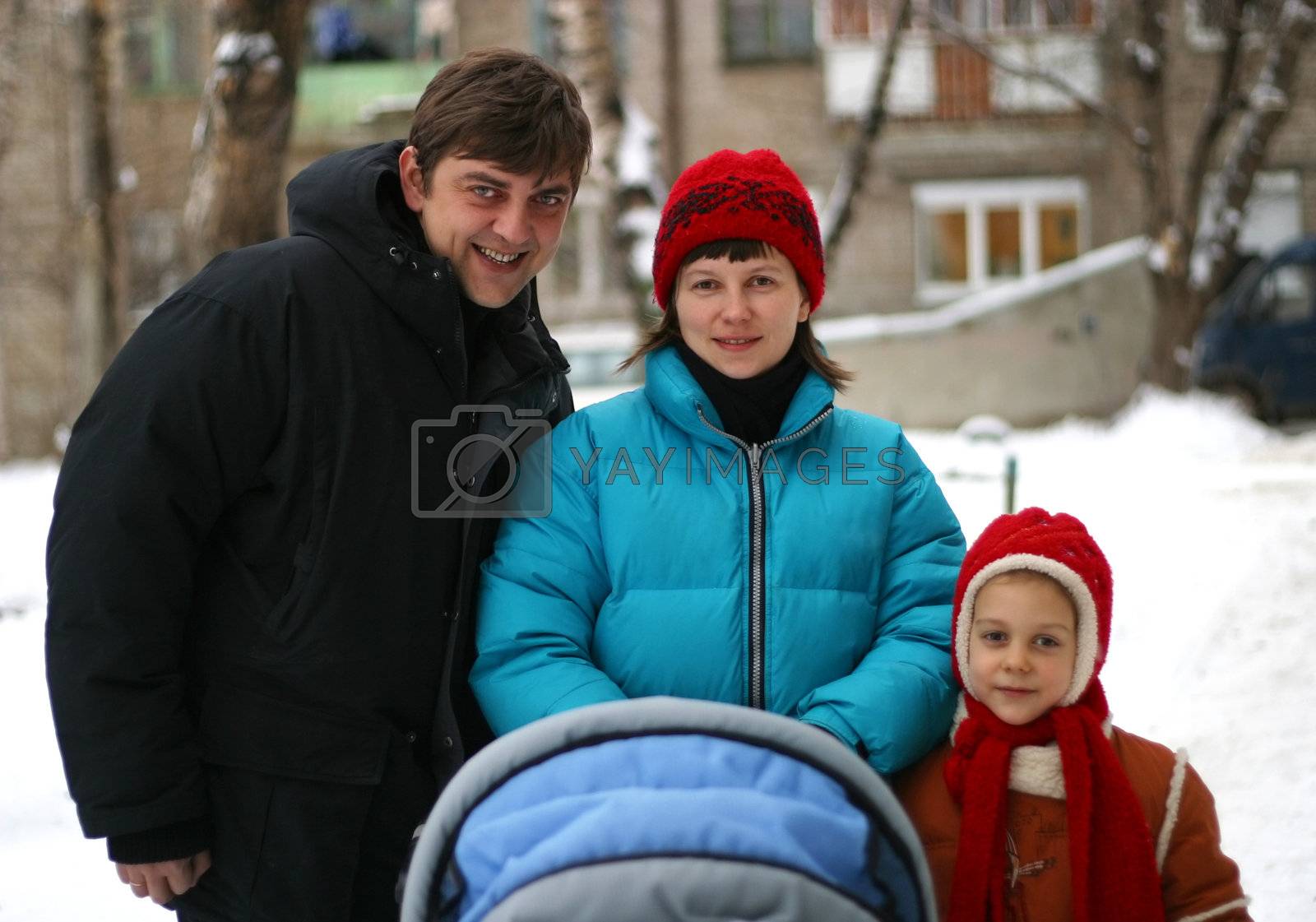 Royalty free image of Family by friday