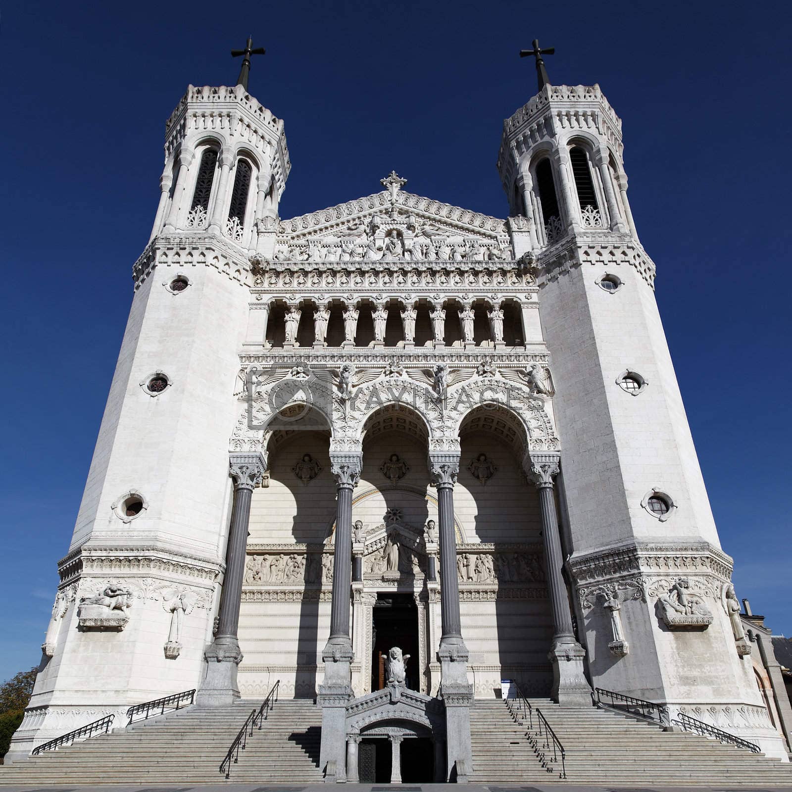 Royalty free image of basilica front by vwalakte