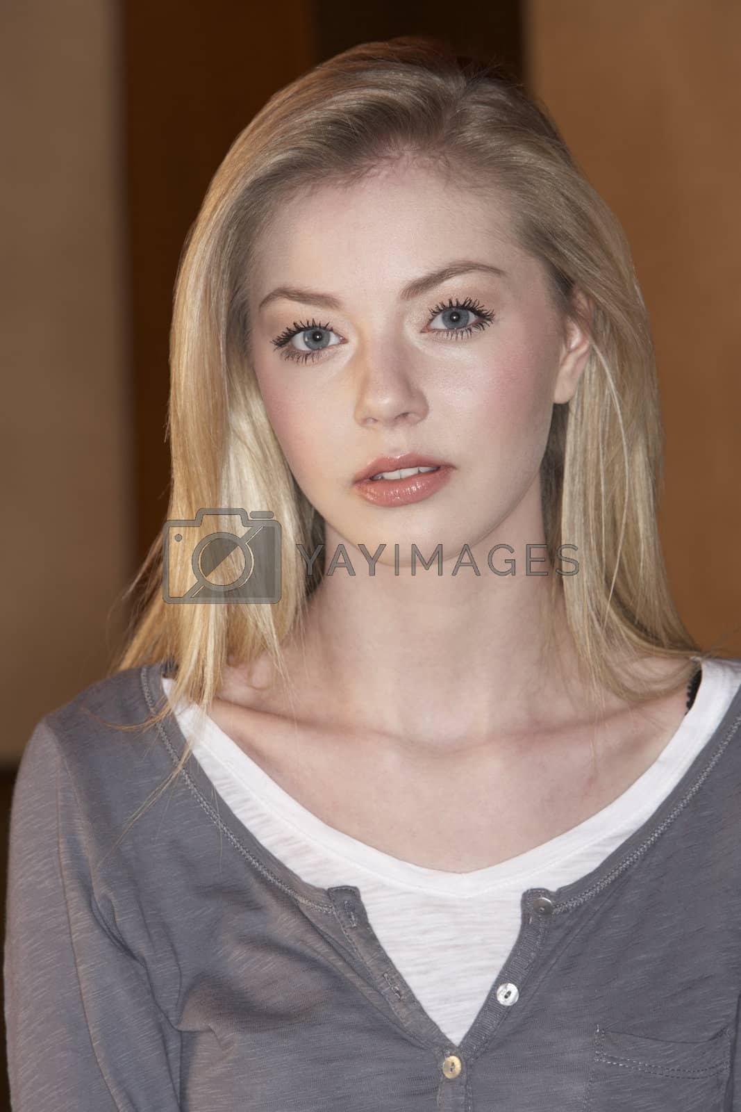 Royalty free image of Portrait of young woman by omg_images