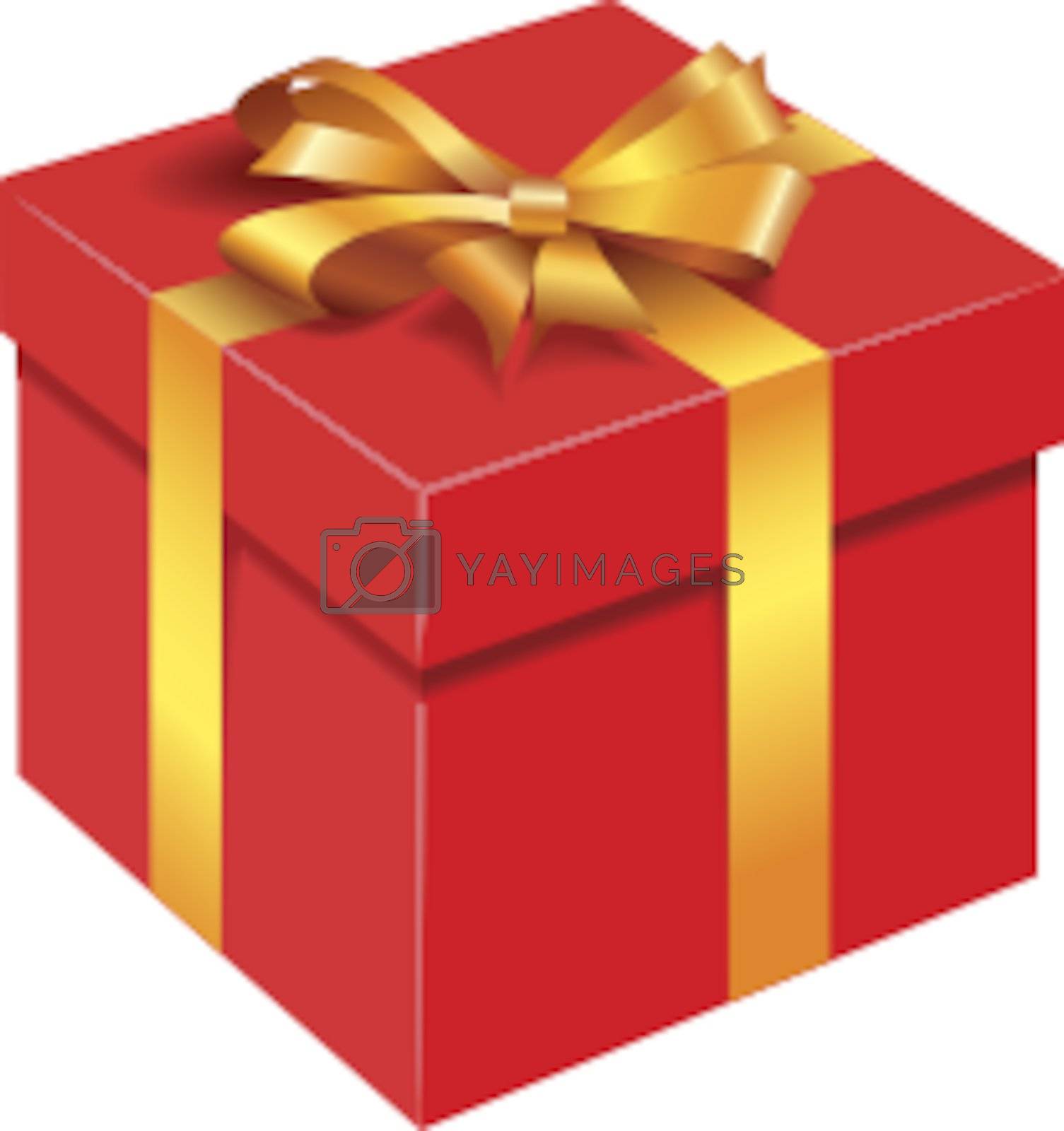 Royalty free image of gift box by martinspurny
