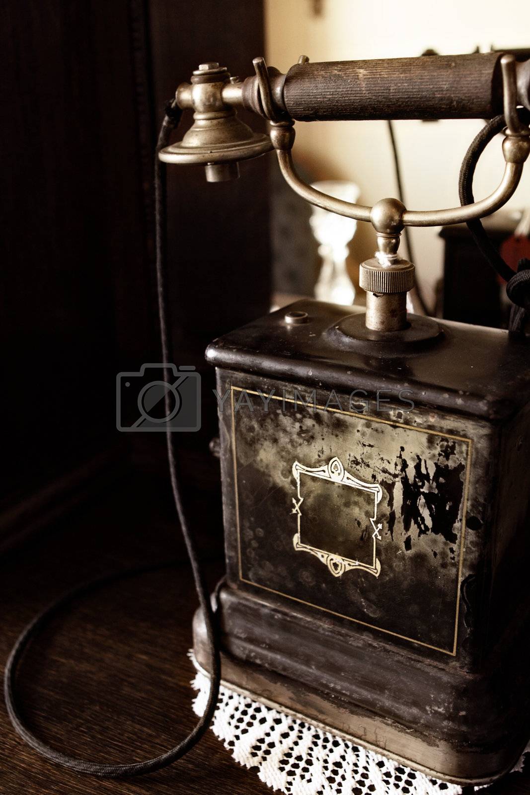Royalty free image of Antique Telephone by neatsoup