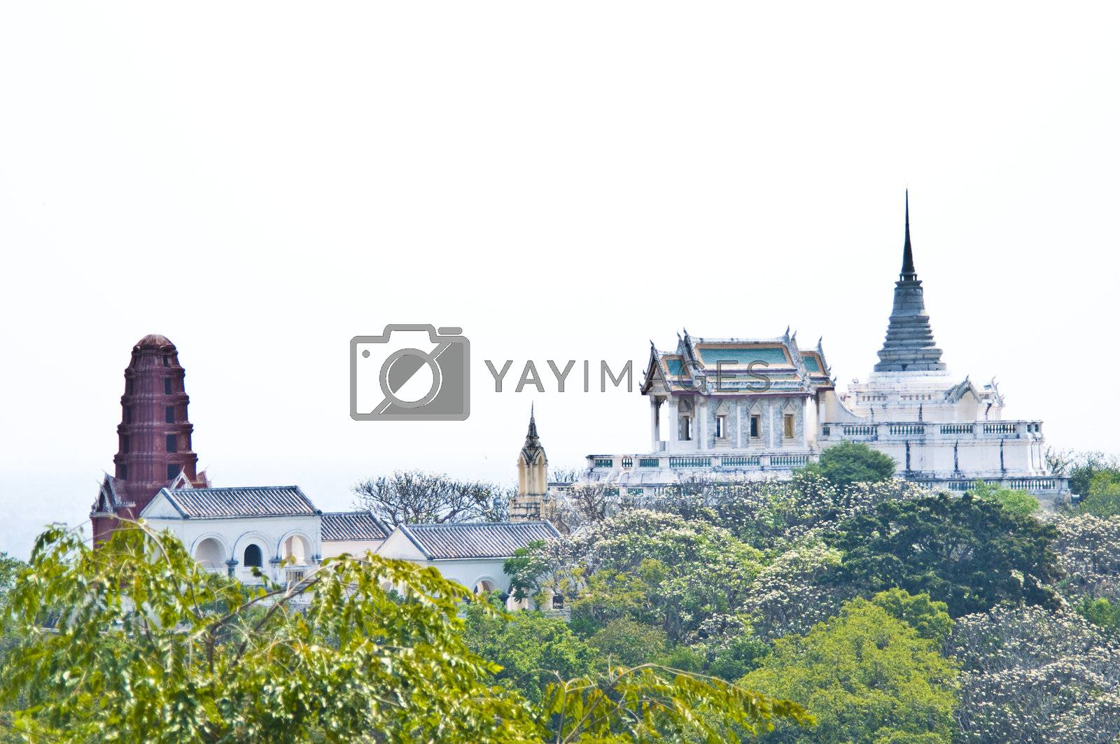 Royalty free image of View of the King's palace  by Jule_Berlin