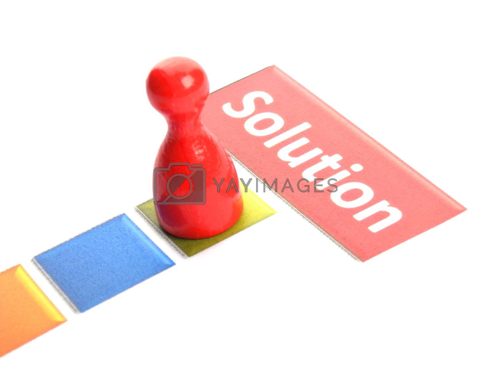 Royalty free image of solution by gunnar3000
