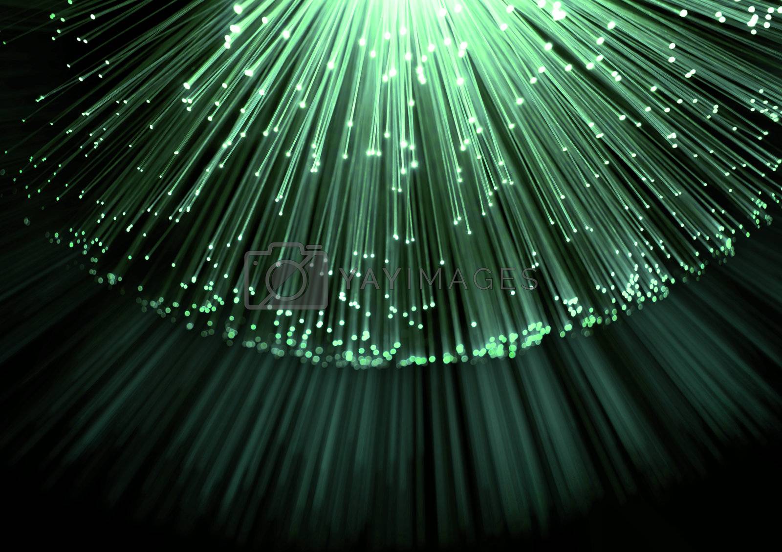 Royalty free image of Fiber optic background by 72soul