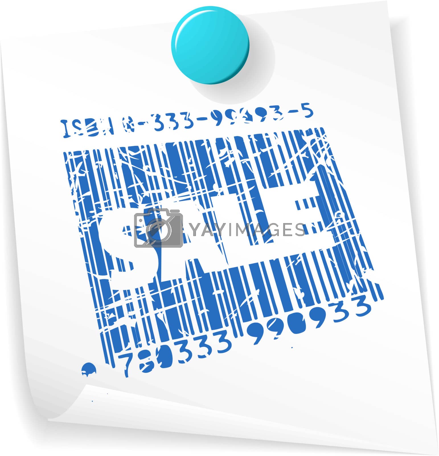 Royalty free image of Paper sale ticket by orson