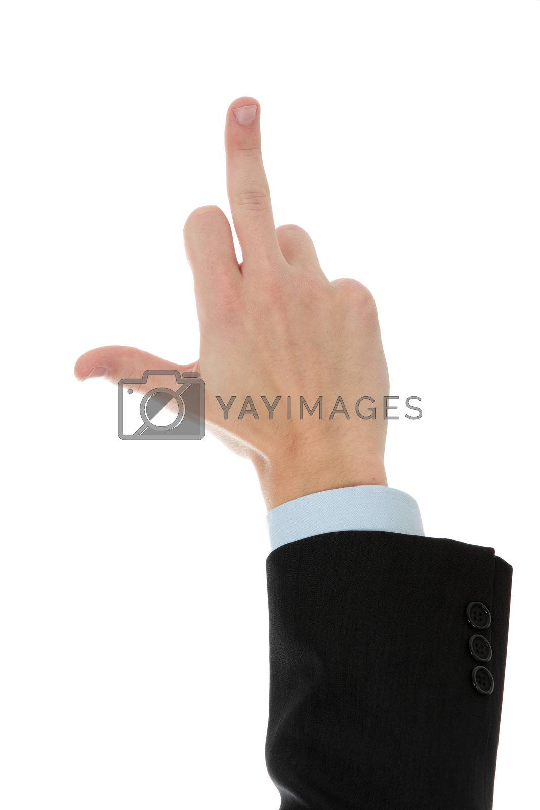 Royalty free image of Gesturing hand by BDS