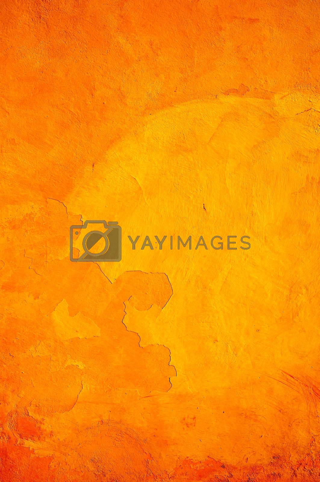 Royalty free image of Orange textured wall by ankihoglund