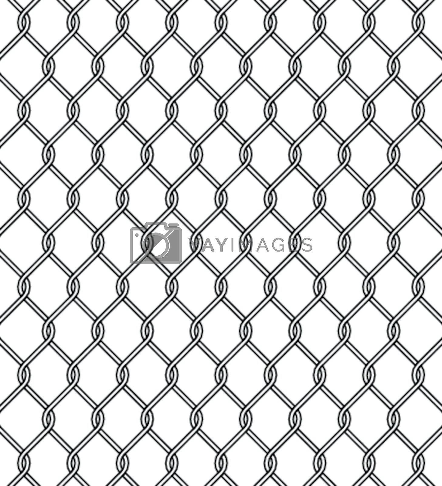 Royalty free image of chain link fence texture by alekup