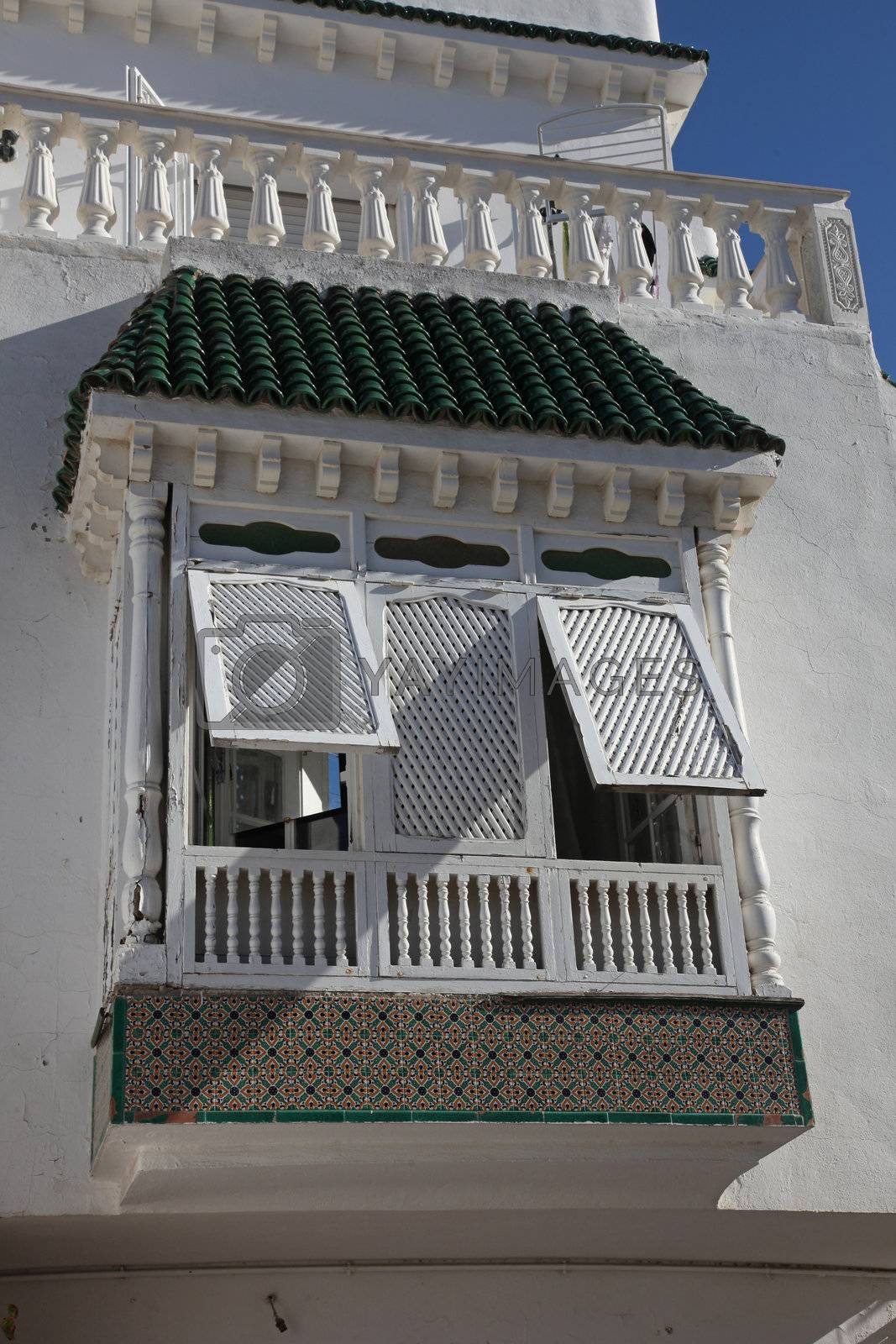 Royalty free image of Traditional window from Sidi Bou Said, Tunis by atlas