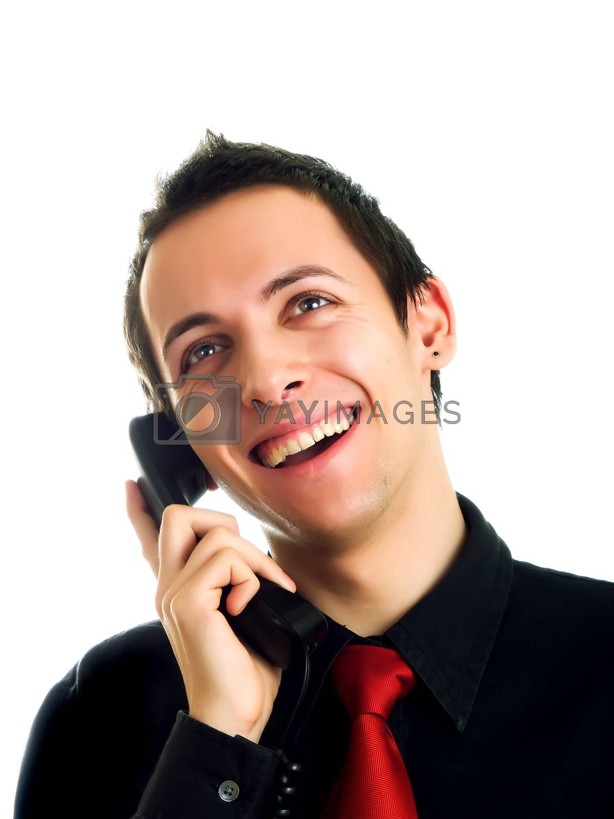 Royalty free image of Phone call by henrischmit