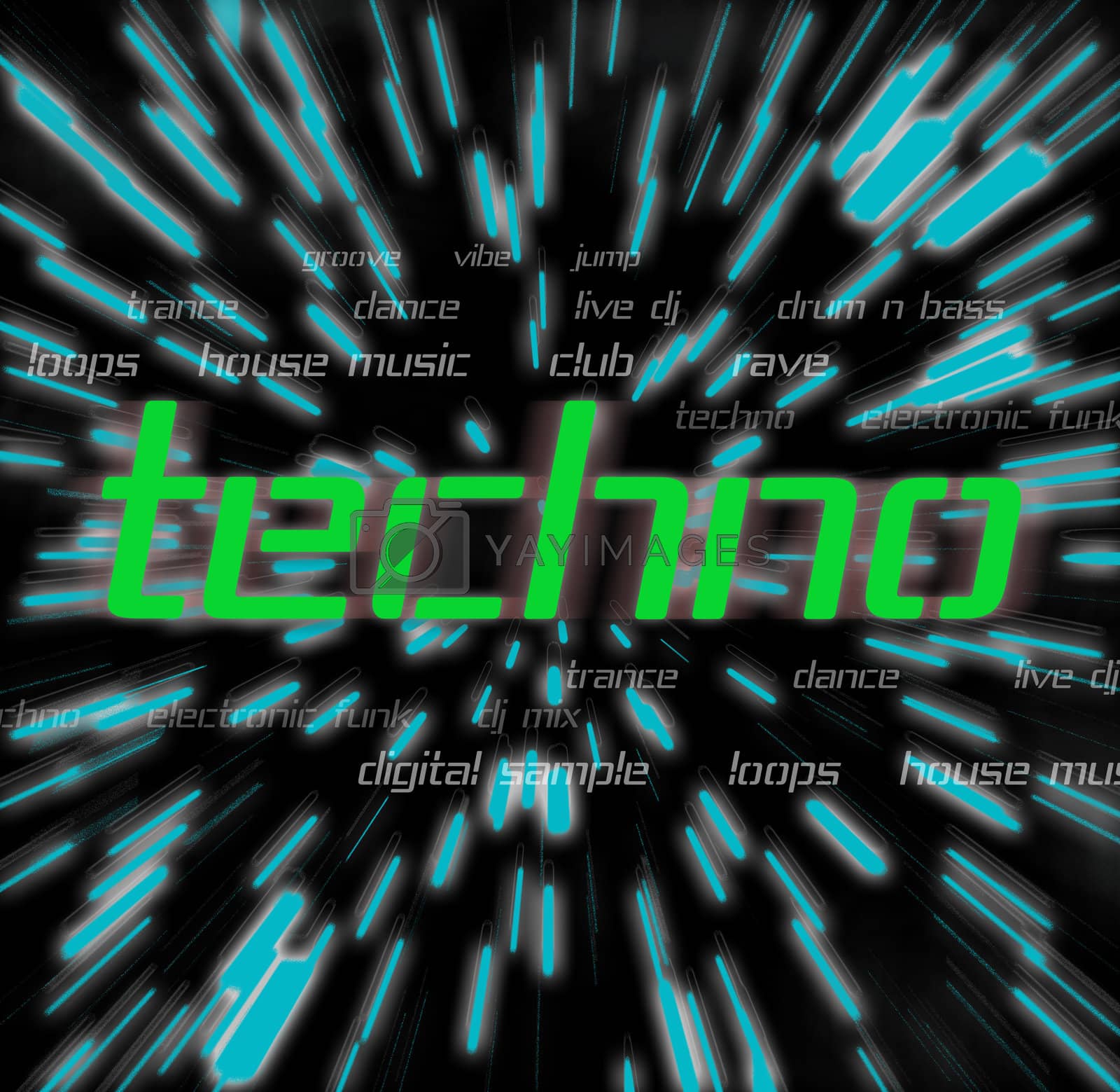 Royalty free image of Techno Mix by graficallyminded