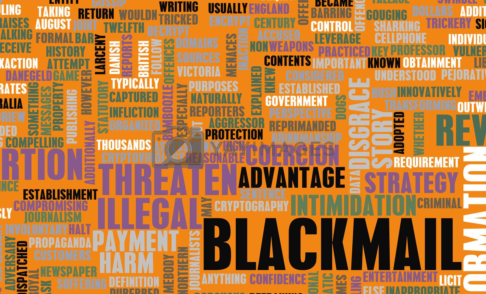 Royalty free image of Blackmail by kentoh