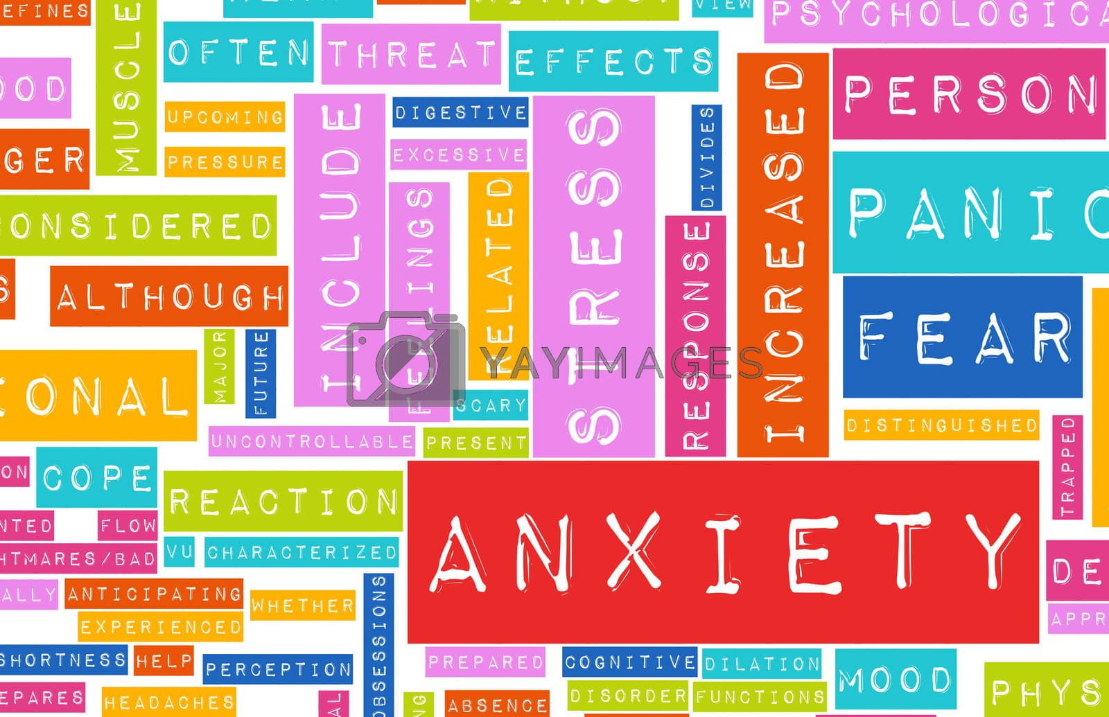 Royalty free image of Anxiety by kentoh