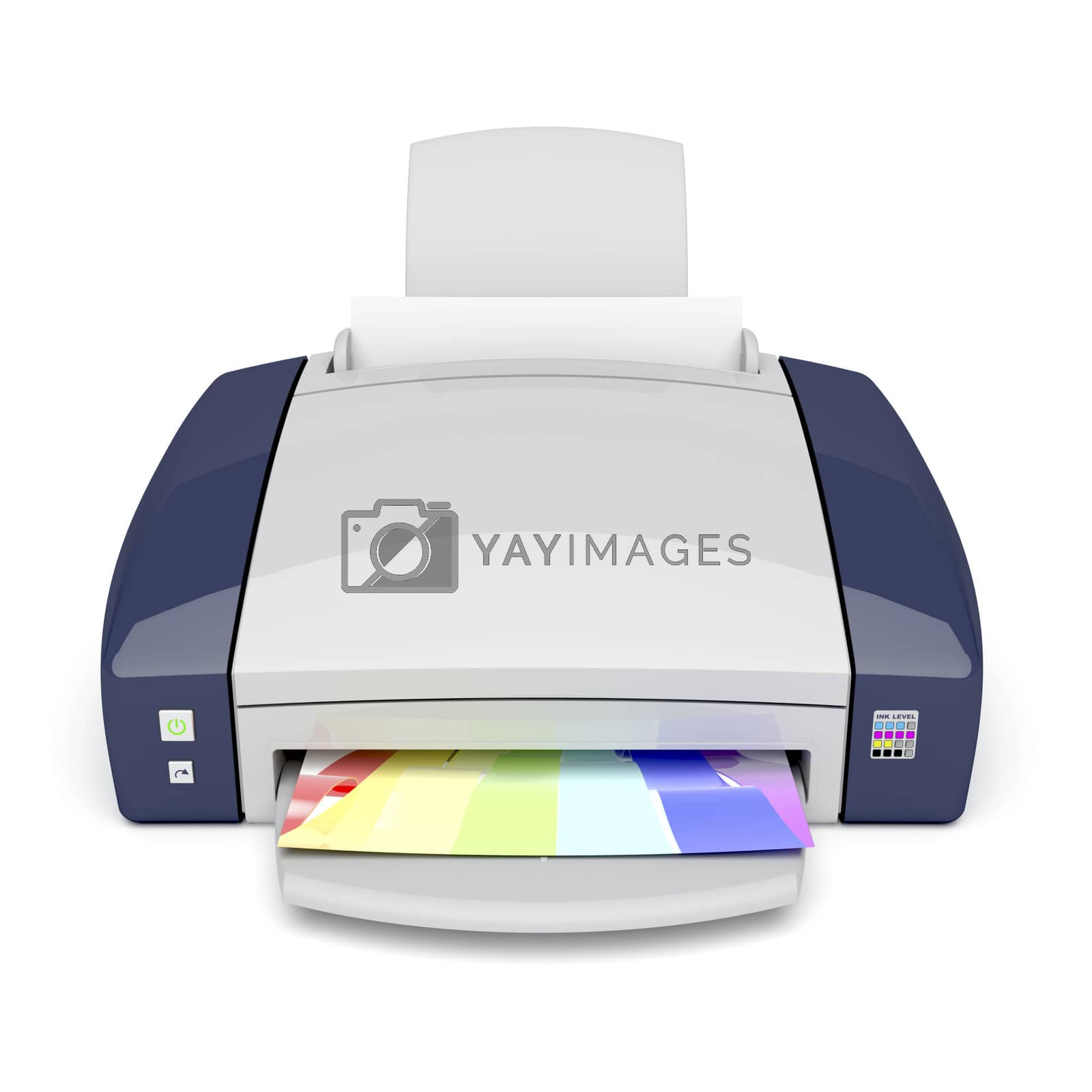 Royalty free image of Inkjet printer by magraphics
