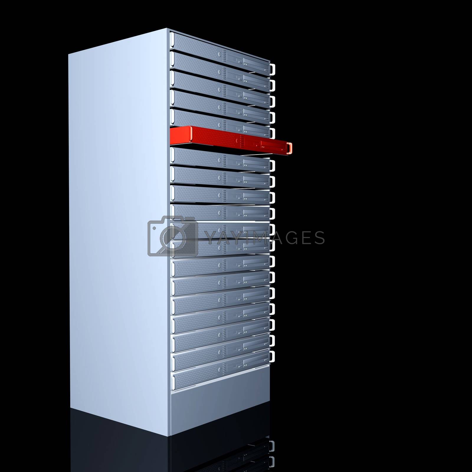 Royalty free image of Your dedicated Server 
 by Spectral