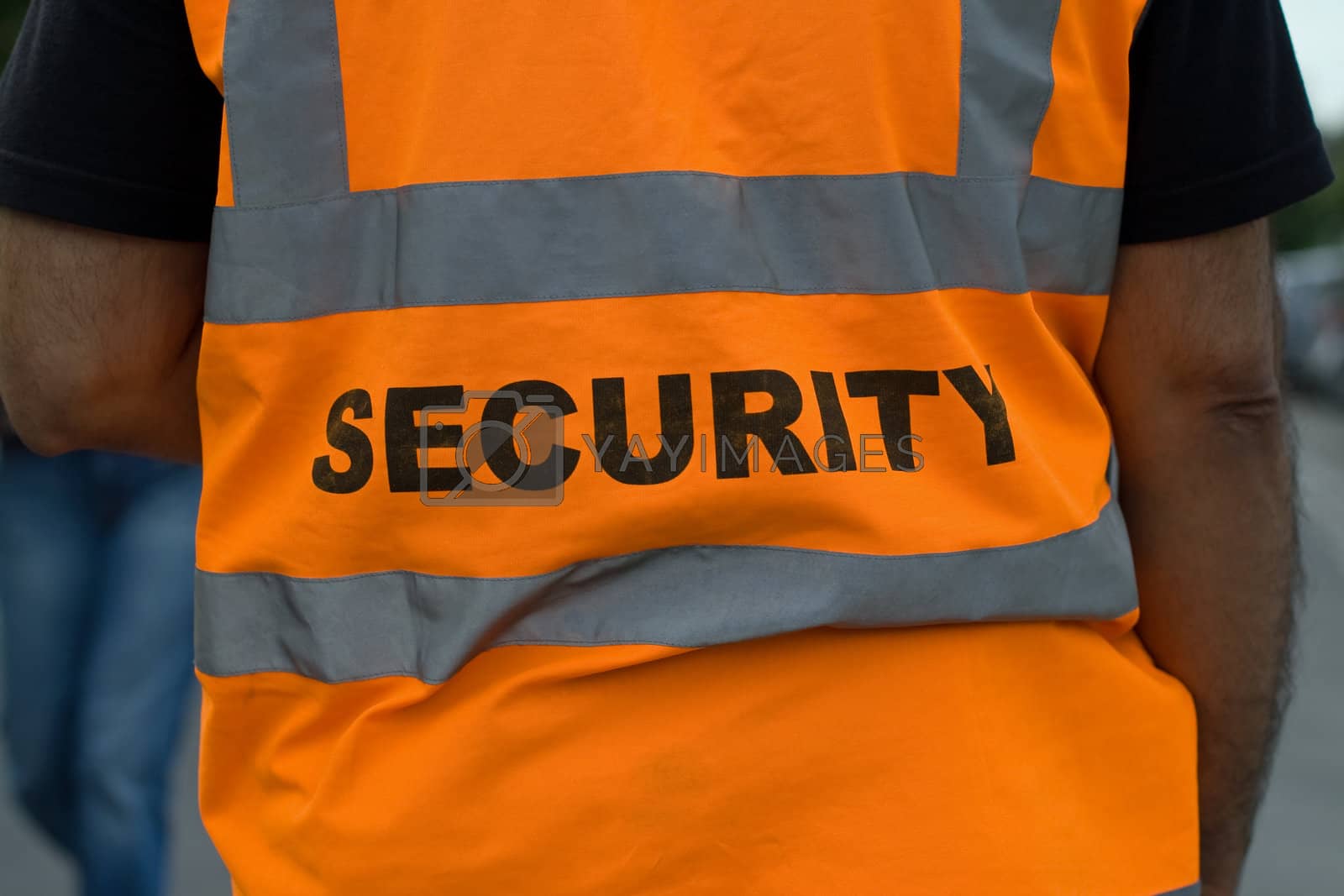 Royalty free image of Security guard by HdDesign
