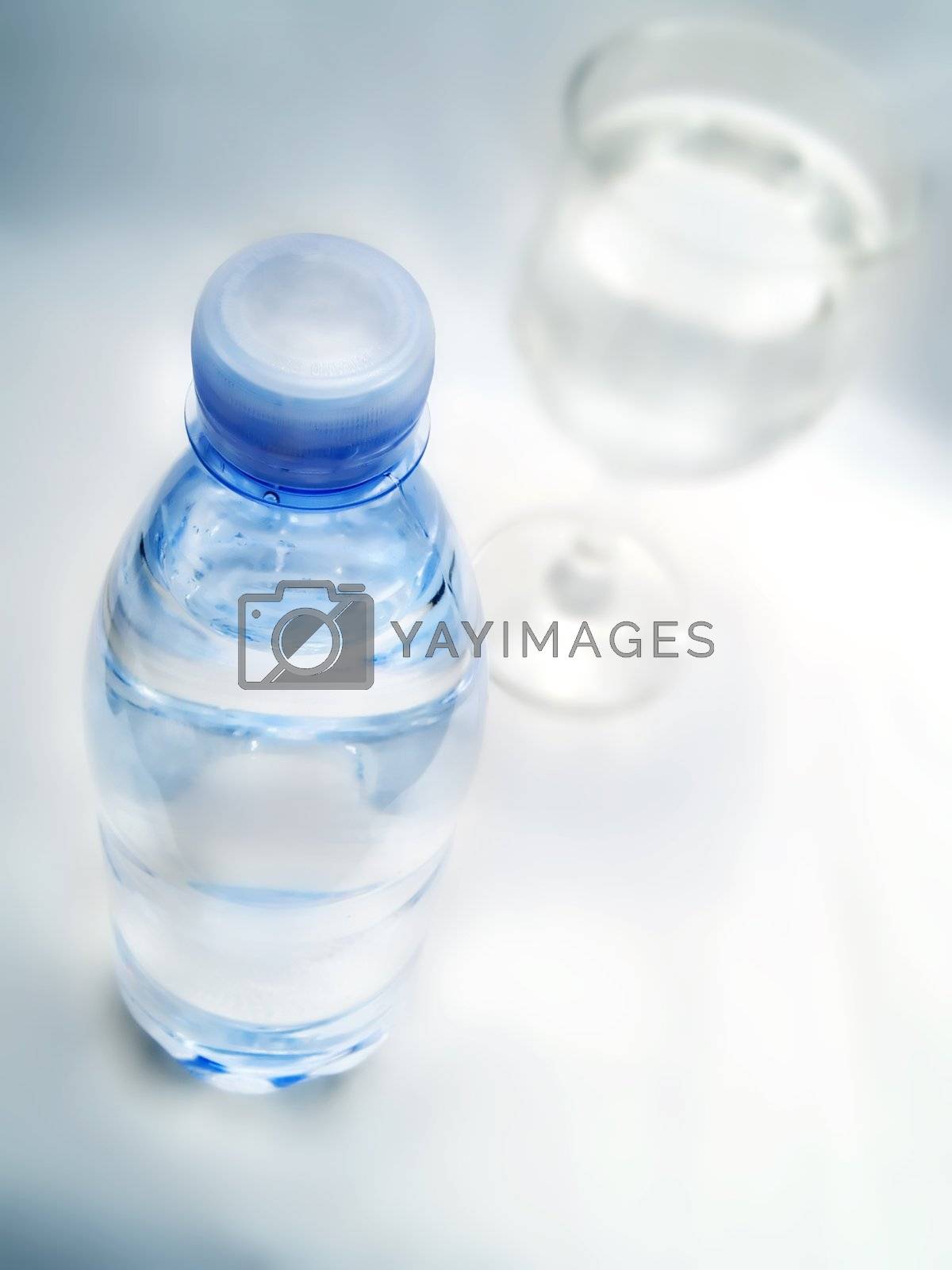 Royalty free image of Bottle of water by henrischmit