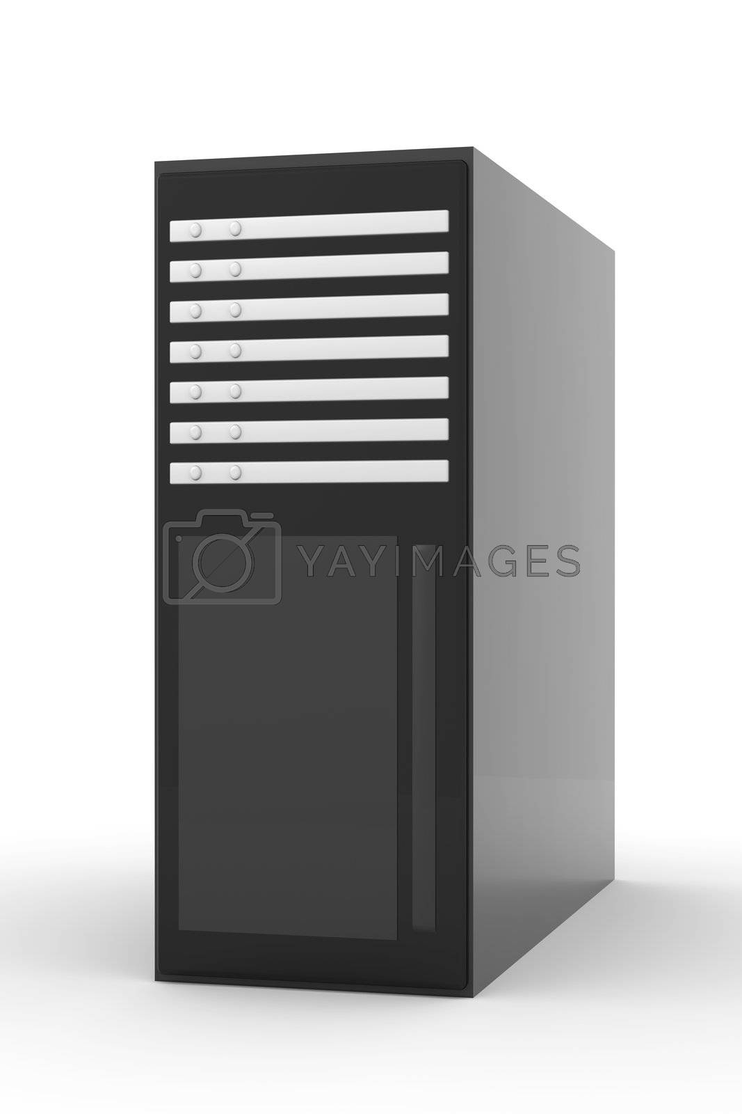 Royalty free image of 19inch Server tower by Spectral