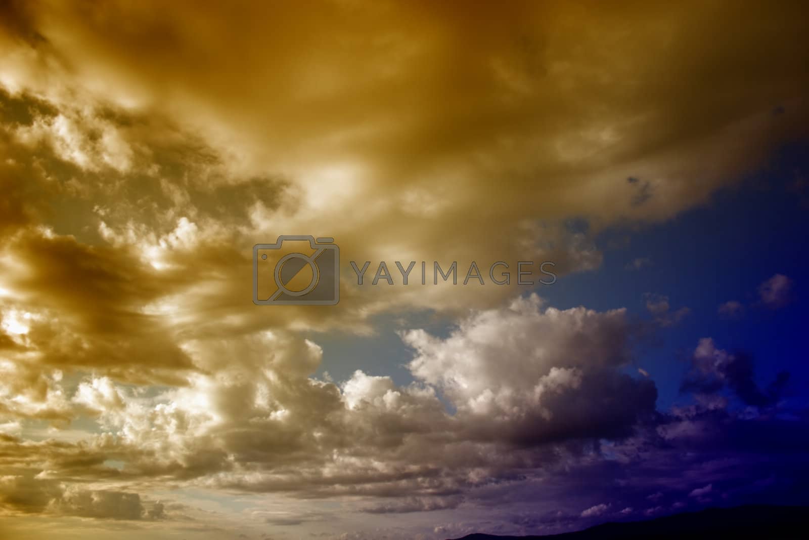 Royalty free image of CLOUDS by charlieisland