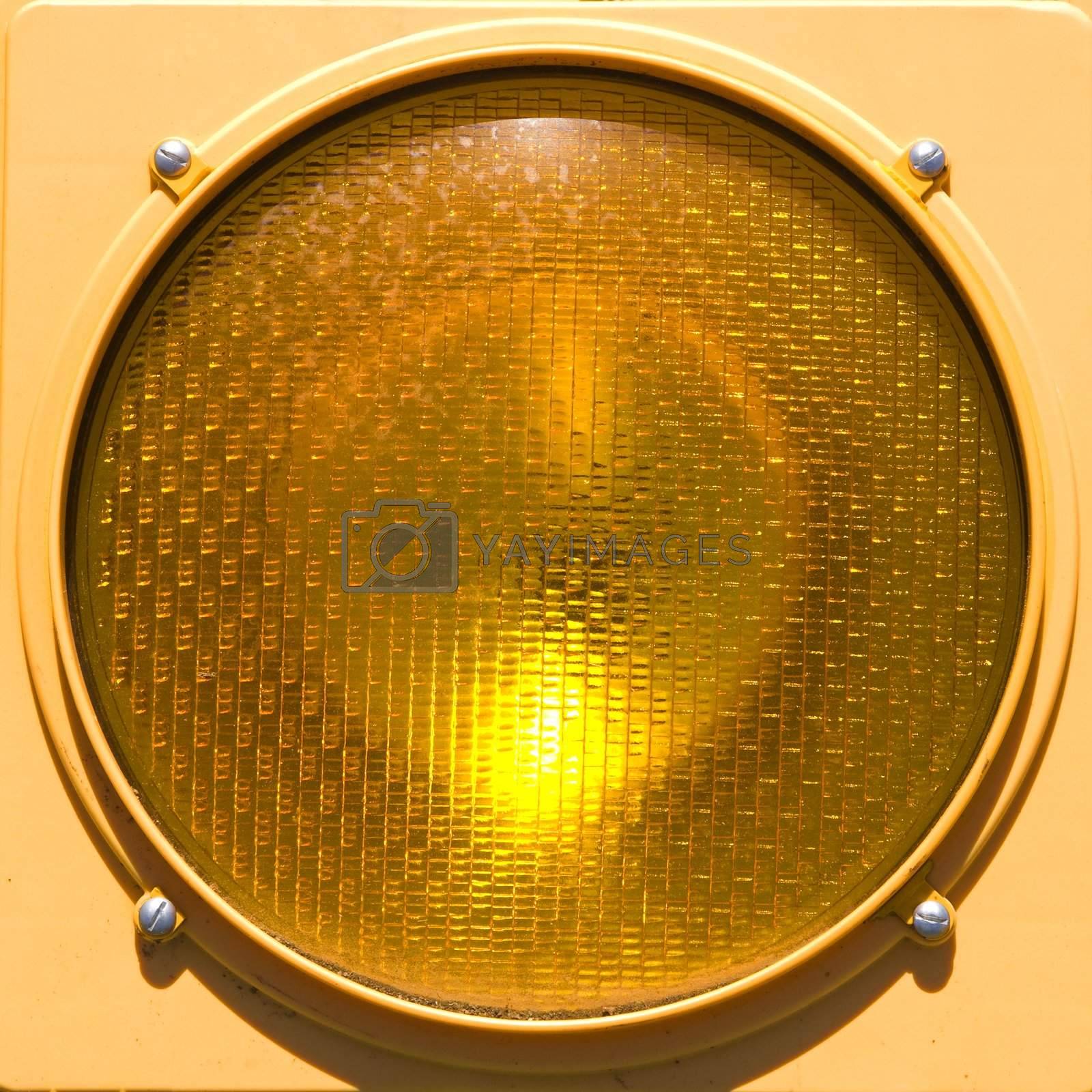 Royalty free image of Closeup of stoplight. by iofoto