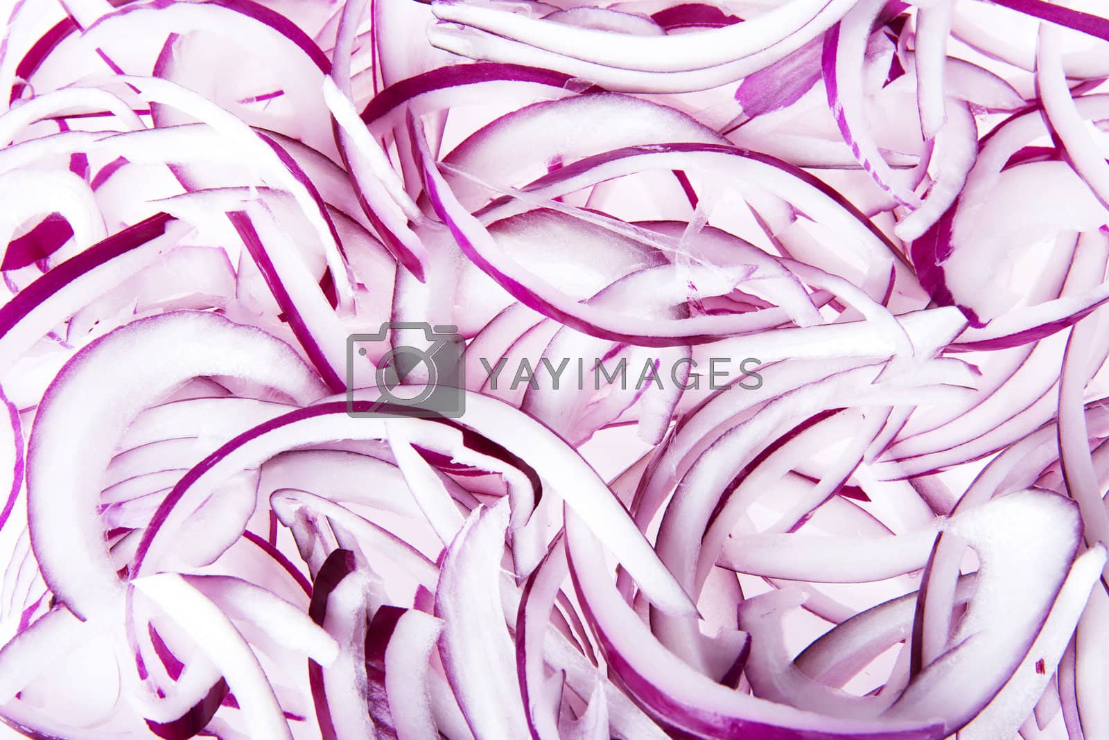 Royalty free image of Sliced red onion by BDS
