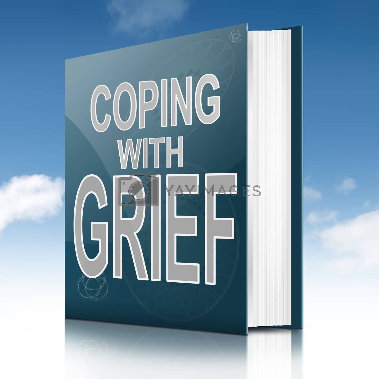 Royalty free image of Coping with grief book. by 72soul