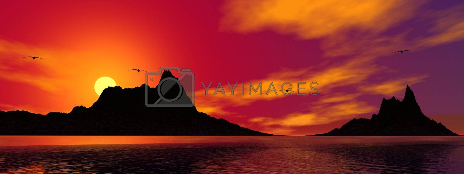 Royalty free image of landscape by mariephotos