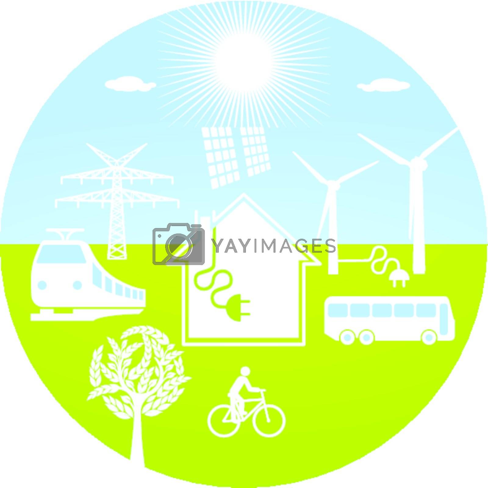 Royalty free image of ecological energy by scusi