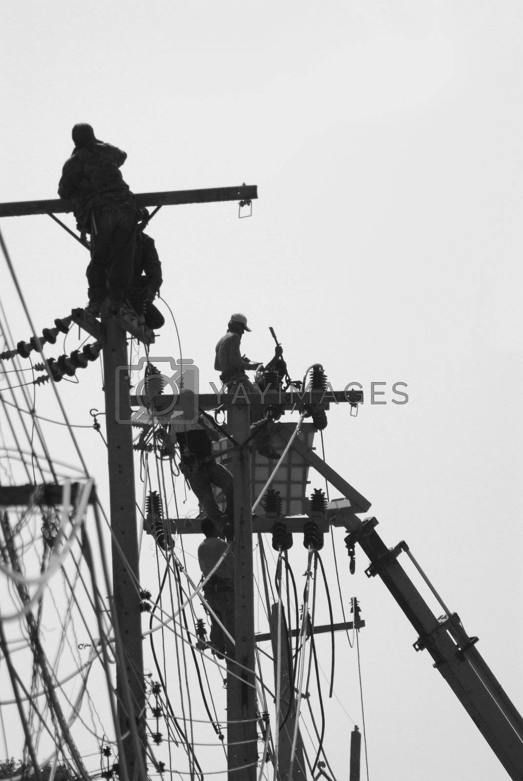 Royalty free image of Maintenance work by epixx