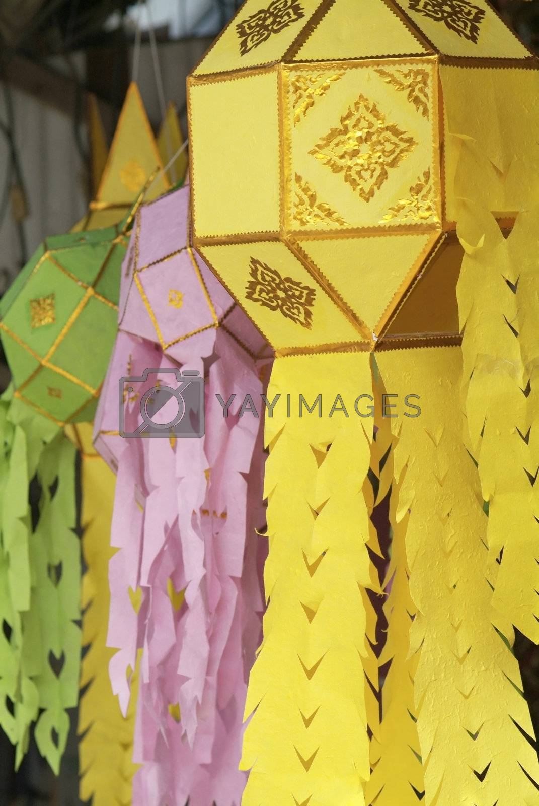 Royalty free image of Paper lanterns by epixx
