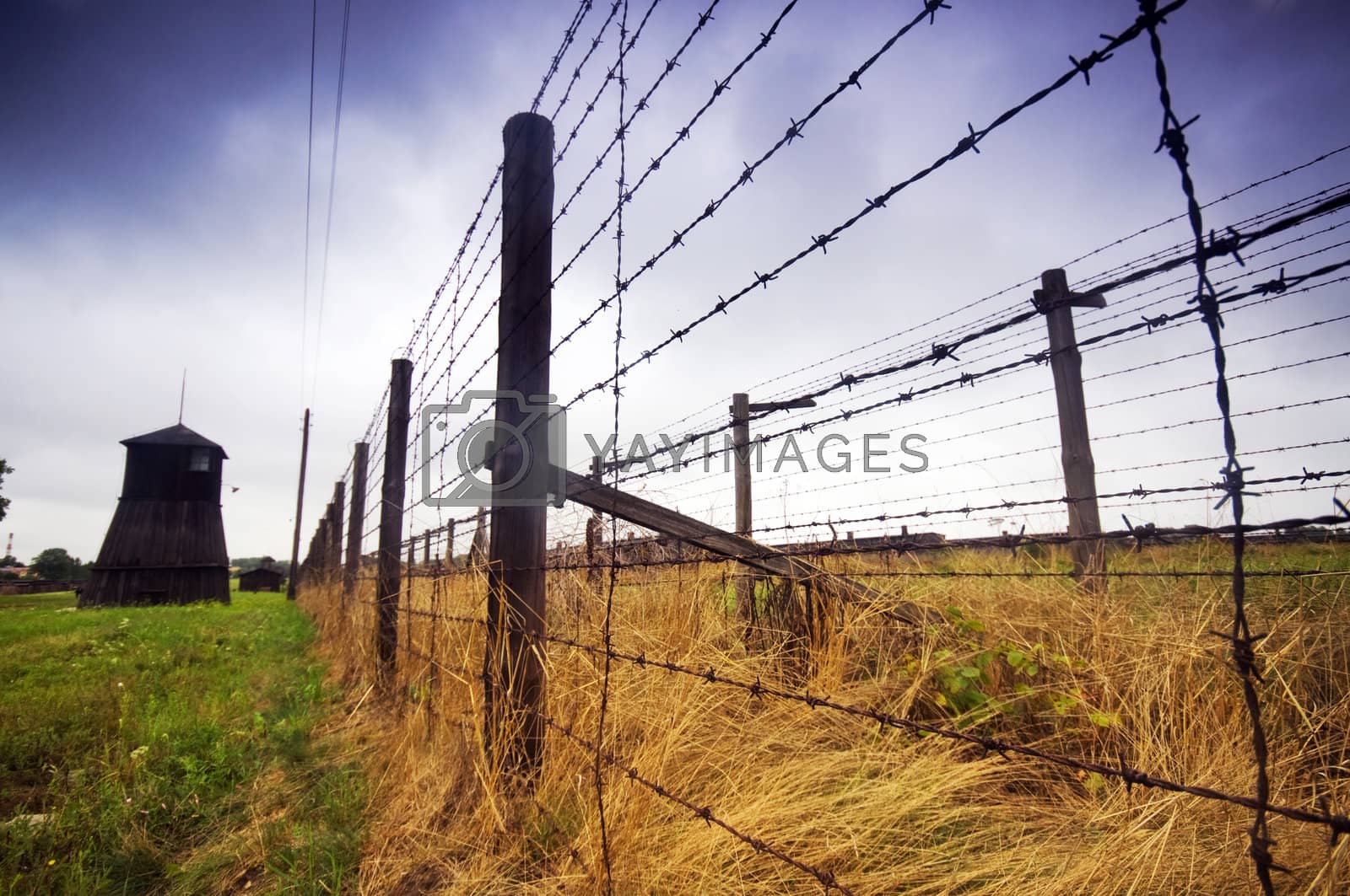 Royalty free image of Majdanek - concentration camp in Poland.  by photocreo