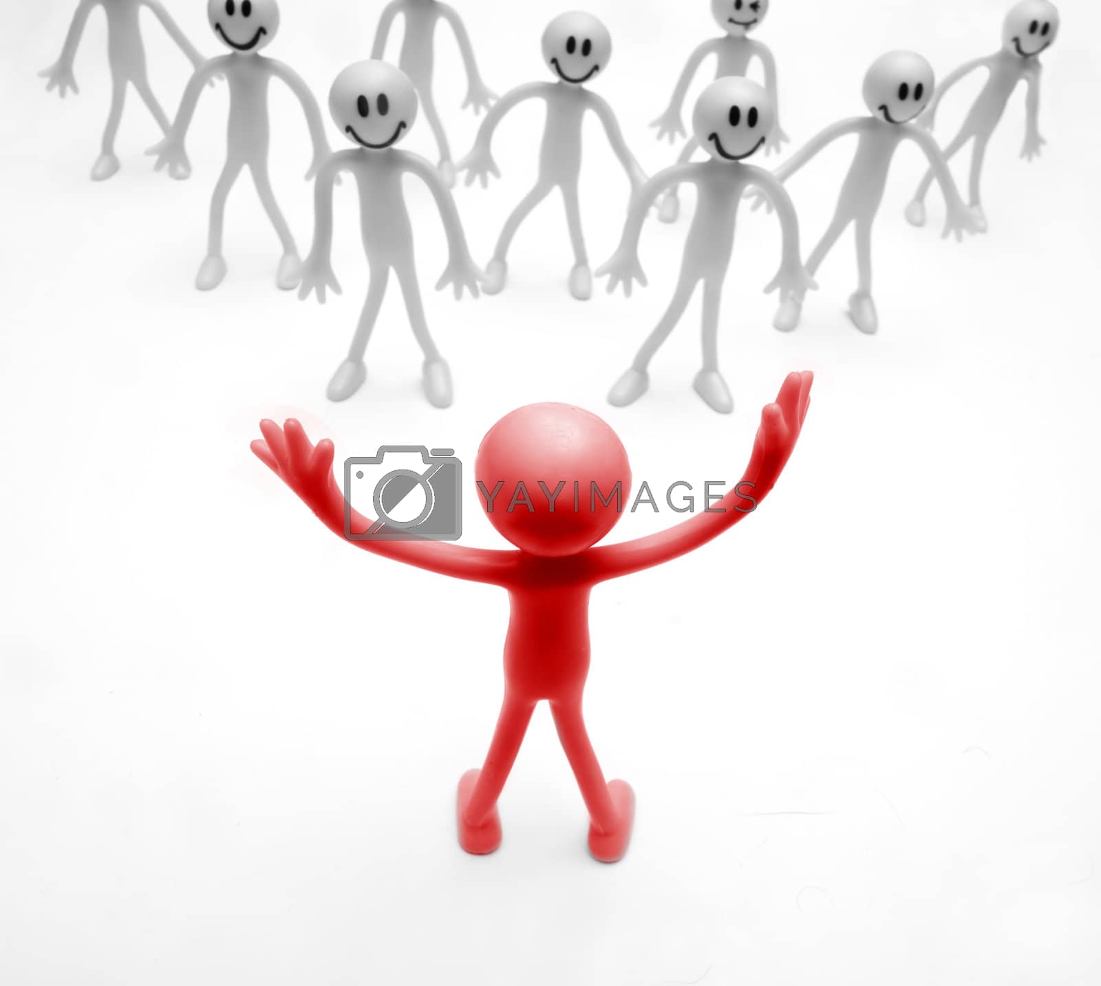 Royalty free image of Leadership by photocreo