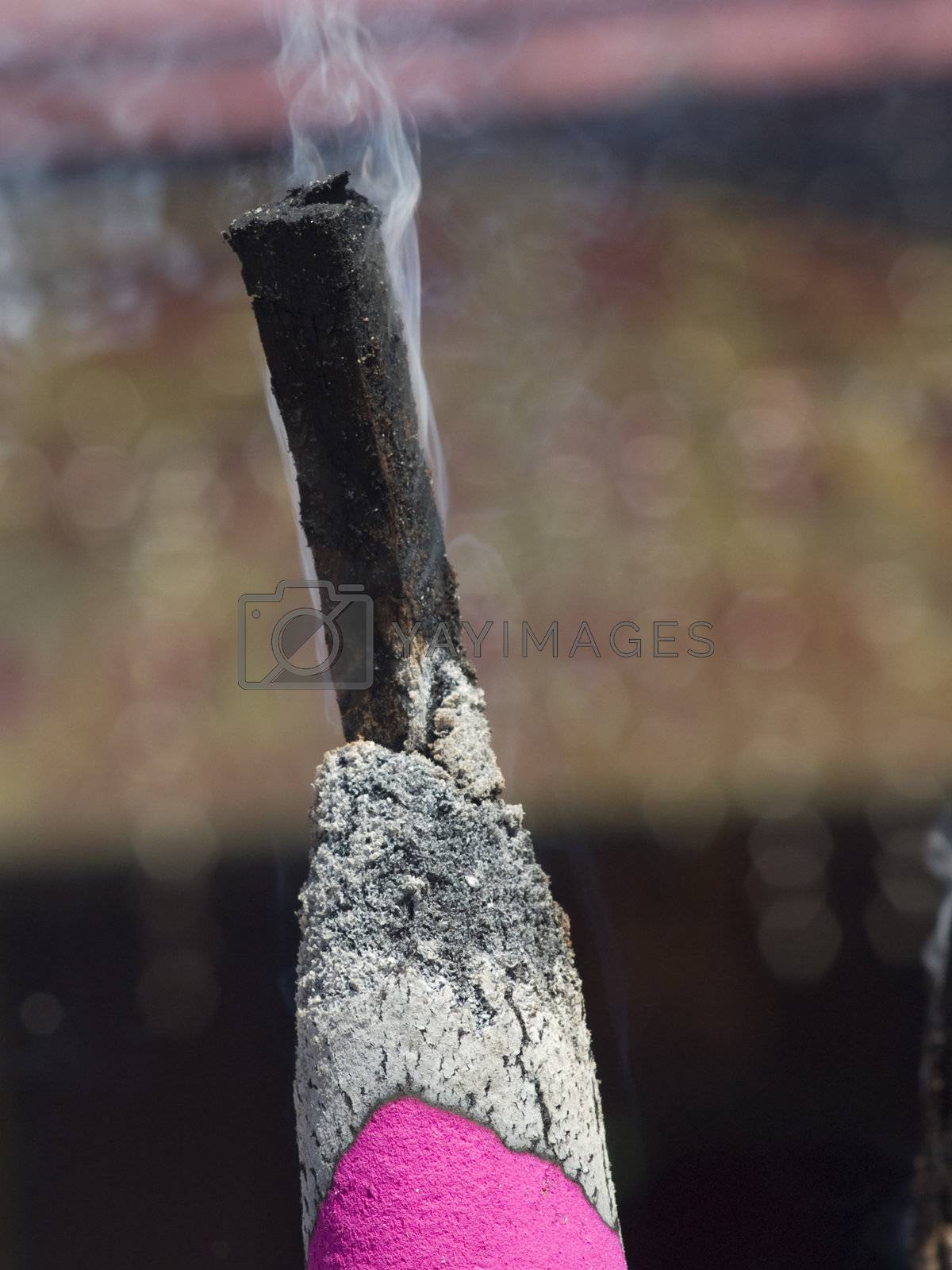 Royalty free image of Giant joss stick by epixx