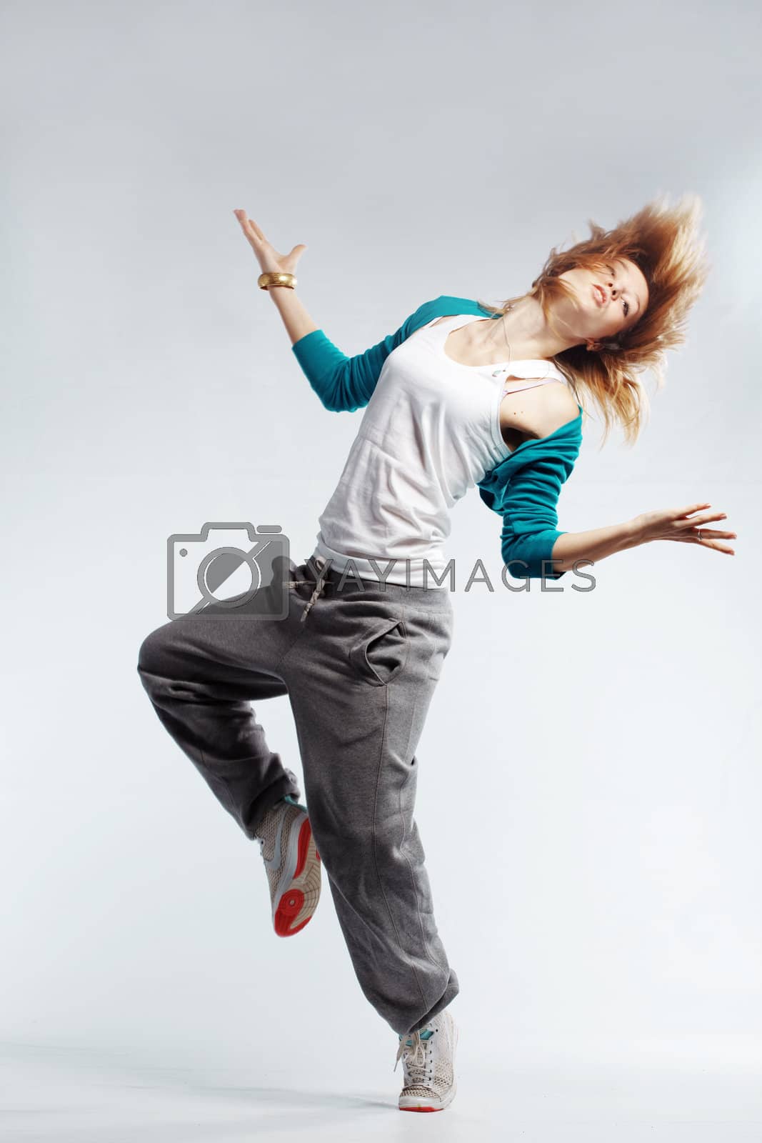 Royalty free image of Hip-hop dancer by alenkasm