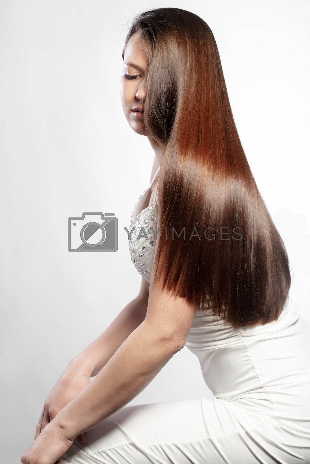 Royalty free image of Perfect hair by alenkasm