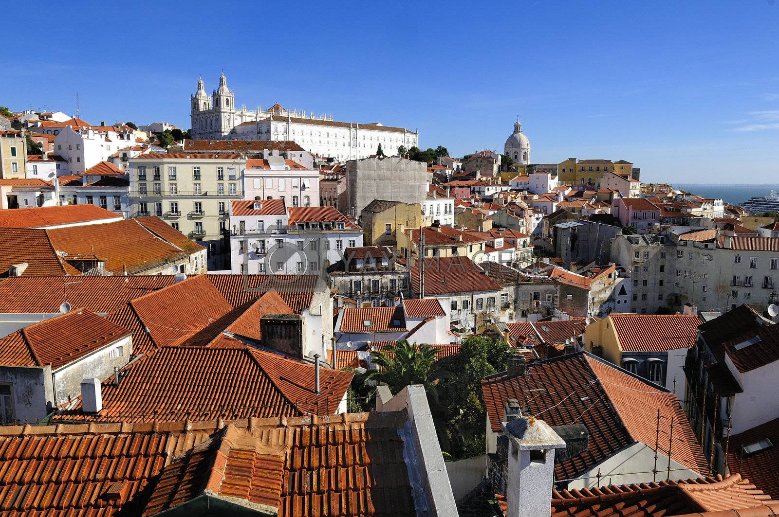 Royalty free image of Lisbon View by ventdusud