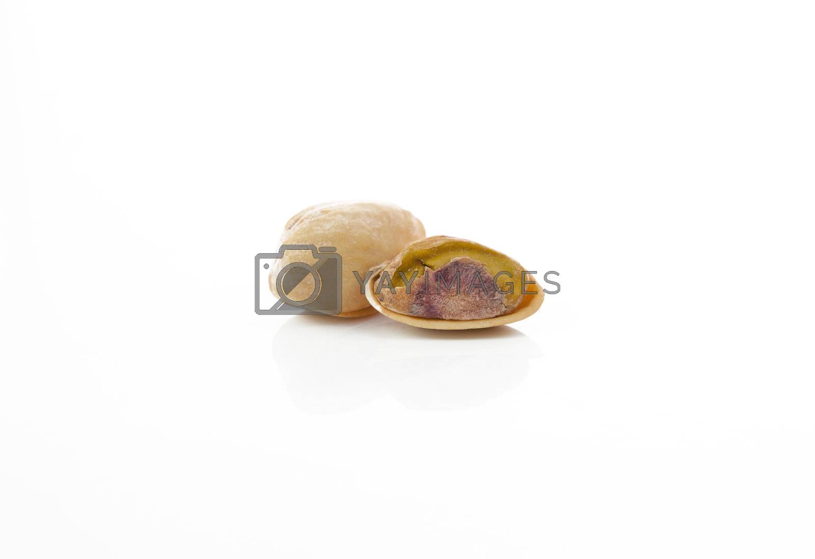 Royalty free image of Dried pistachios by witthaya