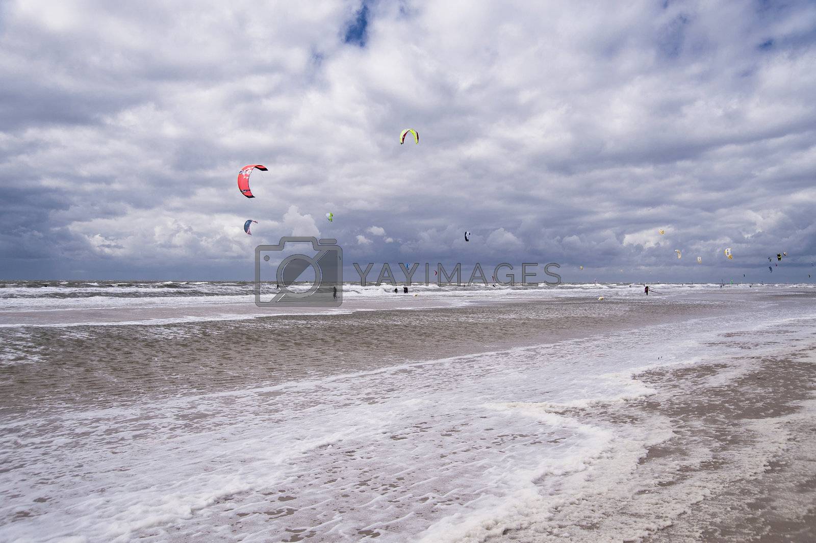 Royalty free image of Beach of St. Peter-Ording by 3quarks