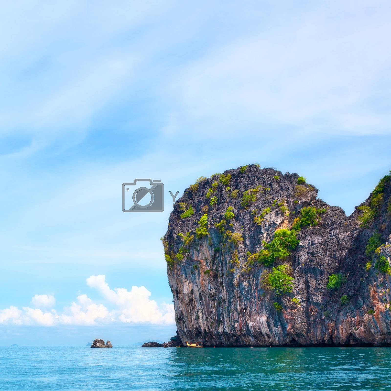 Royalty free image of Andaman Sea Islands by petr_malyshev