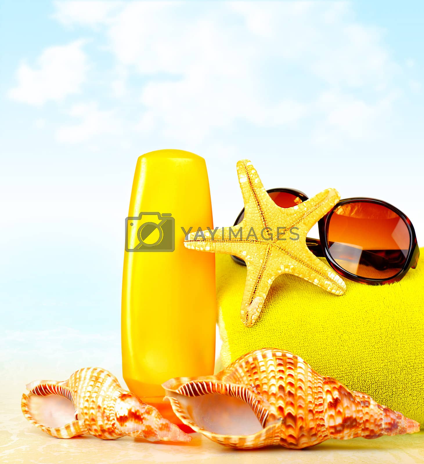Royalty free image of Summertime holidays background by Anna_Omelchenko